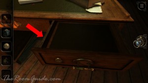 Escape side drawer